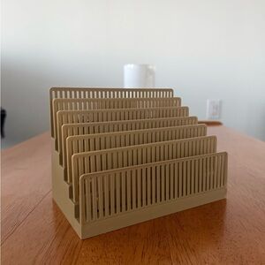 Vintage MCM Eldon Office Products Mail File Sorter Wall or Desk Organizer